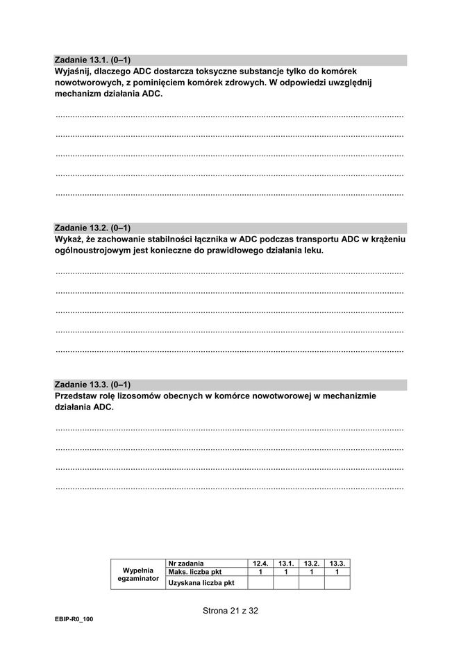 Matura 2025 - biologia