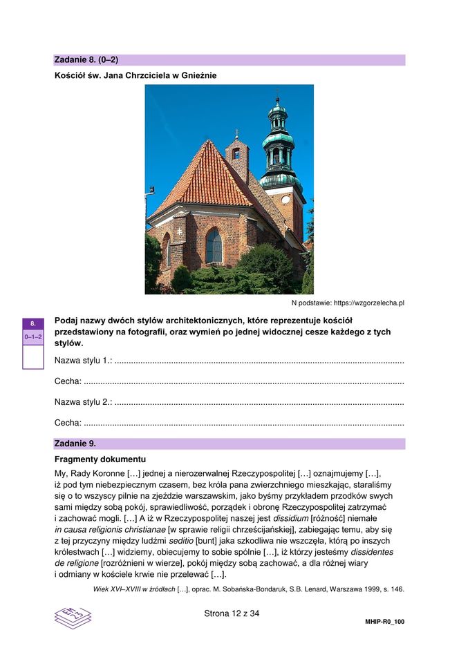 Matura historia 2025: Odpowiedzi i arkusze CKE [19.05.2025] nowa formuła 2023	