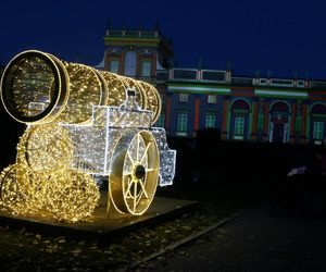 Królewski Ogród Świateł w Wilanowie już otwarty. Zobaczcie sami, jak tam jest pięknie!