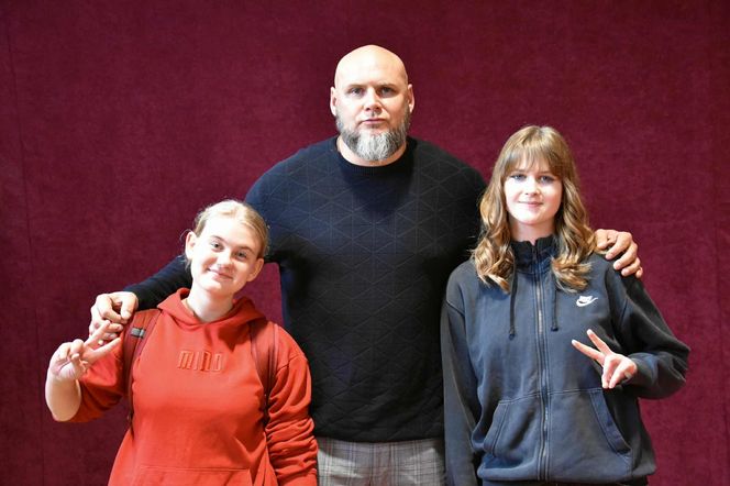 Dominik Dąbrowski spotkał się z młodzieżą III LO w Grudziądzu cz. I