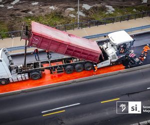 Remont Trasu Zamkowej - listopad 2025