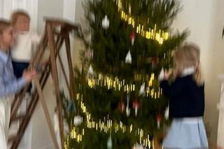 Kasia Tusk szykuje choinkę