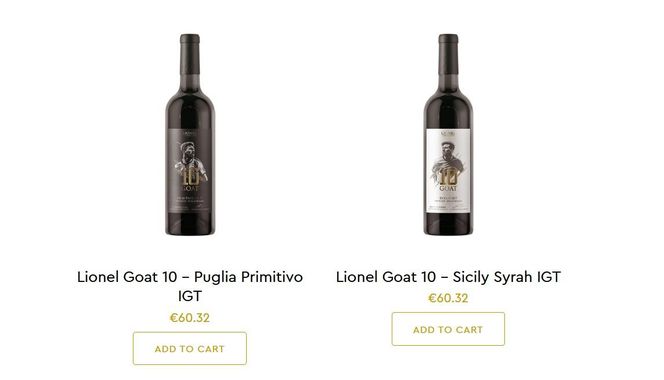Wino Lionela Messiego 