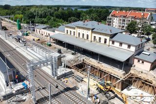 Stacja Ostróda odzyskuje blask. Będzie jedną z najnowocześniejszyh w regionie