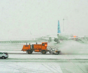 Śnieżyca uderzyła w wybrzeże