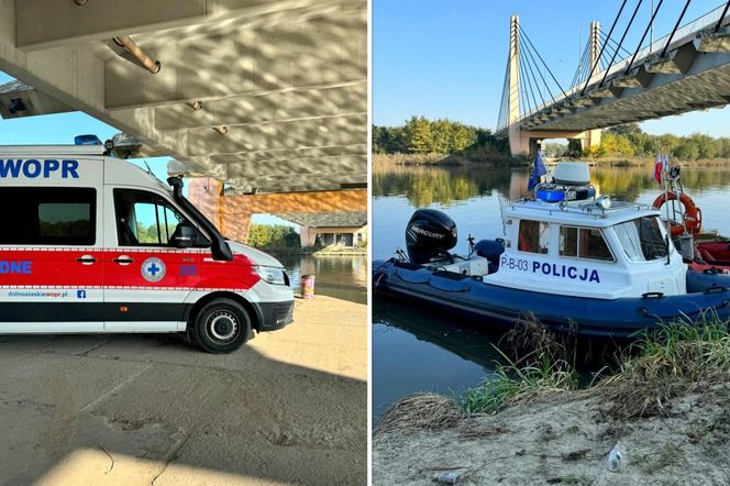 Wrocław. Ciało mężczyzny wyłowione z Odry 