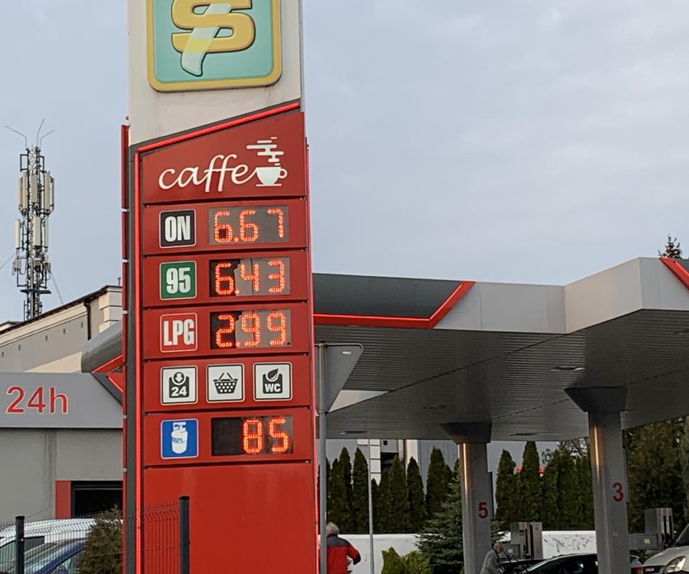 Cena paliw w Sosnowcu