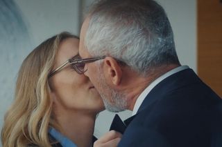 M jak miłość, odcinek 1848: Sylwia (Hanna Turnau) i Werner (Jacek Kopczyński)