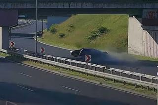 Wypadek na DTŚ w Rudzie Śląskiej