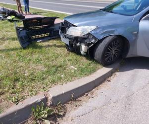 Wypadek na ulicy Kieleckiej w Starachowicach 19.06.22