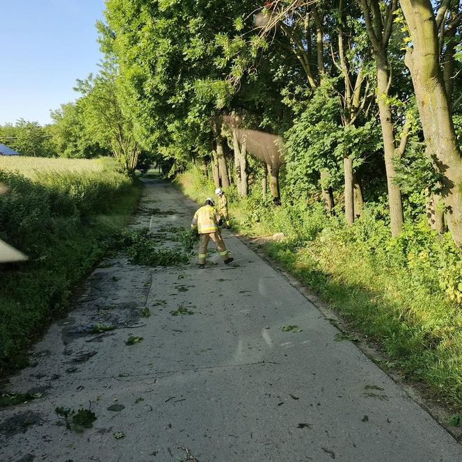 Burza w Świętokrzyskiem