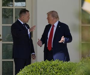 Nawrocki i Trump wyrwali się dziennikarzom. Rozmowa w cztery oczy po spotkaniu w Białym Domu