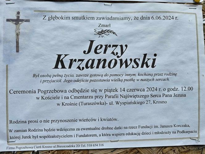 Pogrzeb Jerzego Krzanowskiego