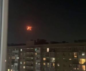 Eksplozje po ataku ukraińskich dronów na Smoleńsk