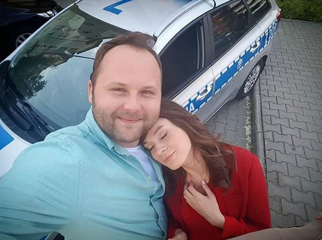 Barwy szczęścia po wakacjach 2018. Klemens (Sebastian Perdek), Natalia (Maria Dejmek)