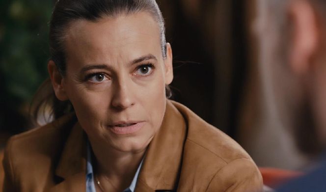 M jak miłość odc. 1885. Magda (Anna Mucha), Andrzej Budzyński (Krystian Wieczorek)