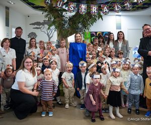 Marta Nawrocka odwiedziła przedszkole