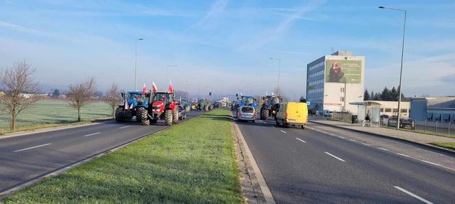 Wielki protest rolników wokół Wrocławia. Protestujący byli u prezydenta Jacka Sutryka   