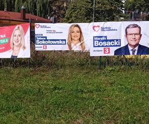 Banery wyborcze w Poznaniu