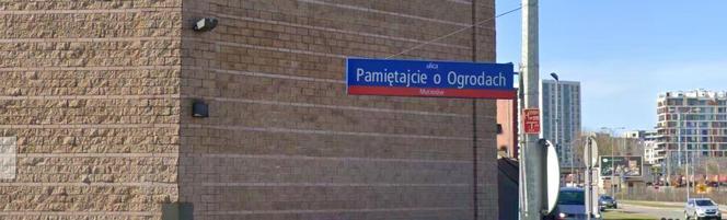 Ulica Pamiętajcie o Ogrodach