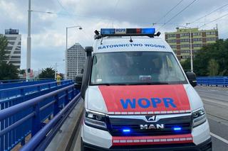 Tragedia we Wrocławiu. Z Odry wyłowiono ciało starszej kobiety 