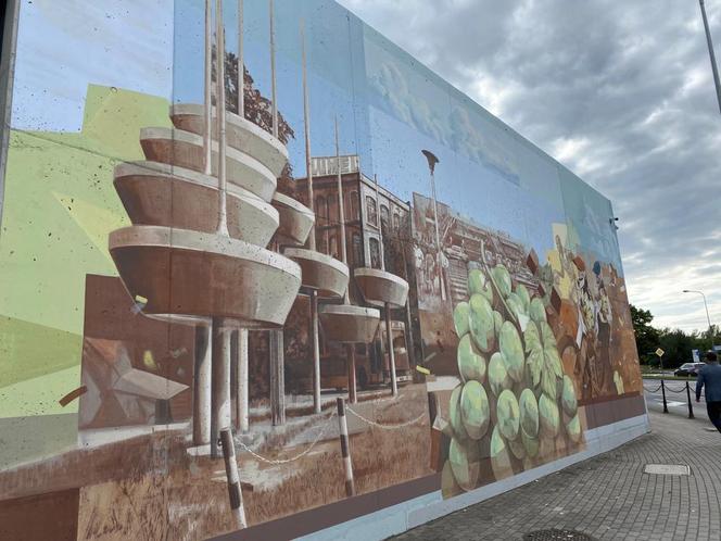 Nowy mural w Zielonej Górze. Za nami uroczyste odsłonięcie dzieła na ścianie Aresztu w Zielonej Górze 