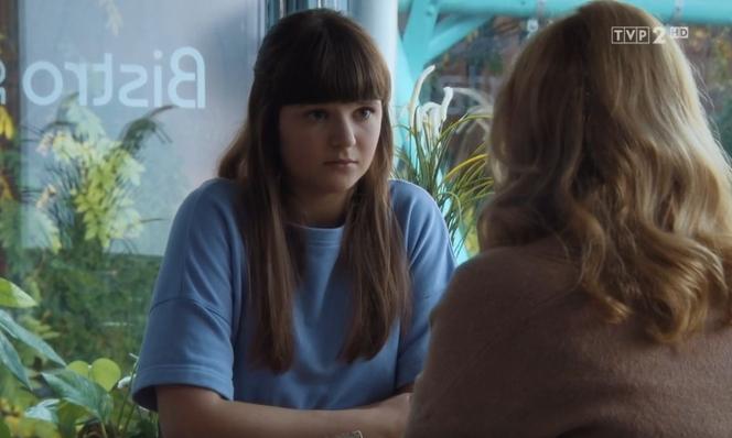 M jak miłość odc. 1567. Krystyna Banach (Dorota Chotecka-Pazura), Lilka (Monika Mielnicka)