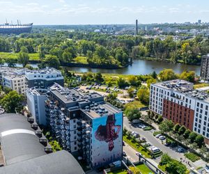 Port Praski w Warszawie z lotu ptaka