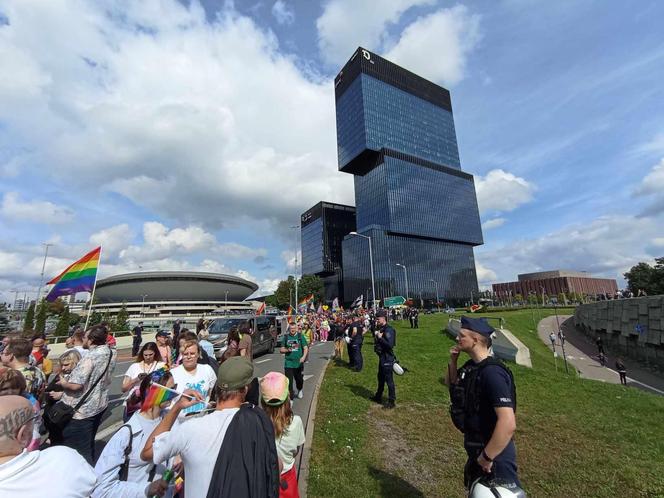 Marsz Równości w Katowicach przeszedł przez centrum miasta