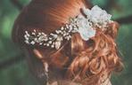 perły, ślub, panna młoda, biżuteria, fryzura