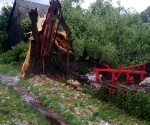 Katastrofalne skutki burz w powiecie zawierciańskim