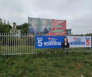 Plakaty wyborcze w Łodzi. Jest ich mnóstwo. Co się z nimi stanie po wyborach?