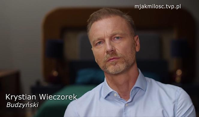 M jak miłość, odcinek 1681: Andrzej Budzyński (Krystian Wieczorek)	