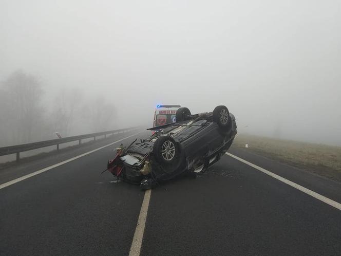 Śmiertelny wypadek na S22. Droga jest zablokowana! [ZDJĘCIA]