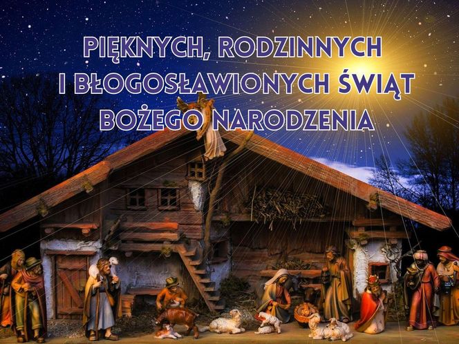 Religijne kartki z życzeniami na Boże Narodzenie