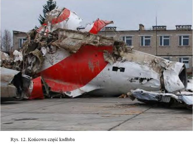 Raport Millera - fragmenty Tu-154M