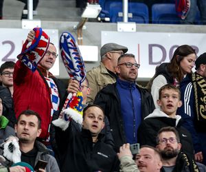 Kibice na meczu Górnik Zabrze - Legia Warszawa