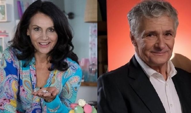 "M jak miłość". Aleksandra (Małgorzata Pieczyńska), Erwin (Andrzej Dopierała)