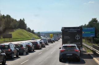 Poważny wypadek na A4 w kierunku Katowic
