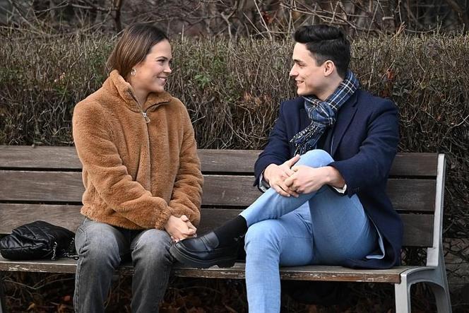 Pierwsza miłość odc. 3791. Julita (Dagmara Bryzek), Borys (Patryk Cebulski)