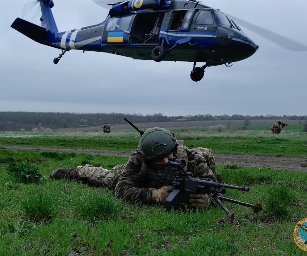 Ukraiński śmigłowiec Black Hawk