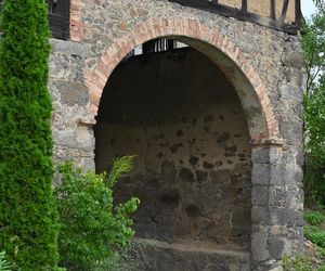 Torhaus - przysłupowy dom bramny z Działoszyna pod Bogatynią