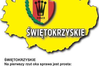 Mapka świętokrzyskie