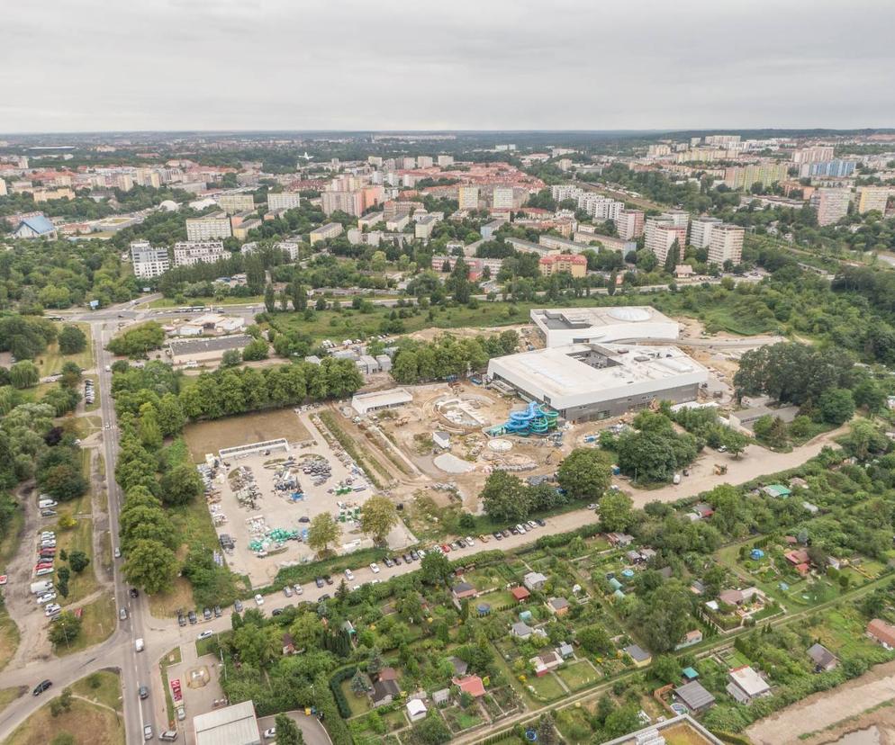 Budowa Fabryki Wody w Szczecinie - lipiec 2022