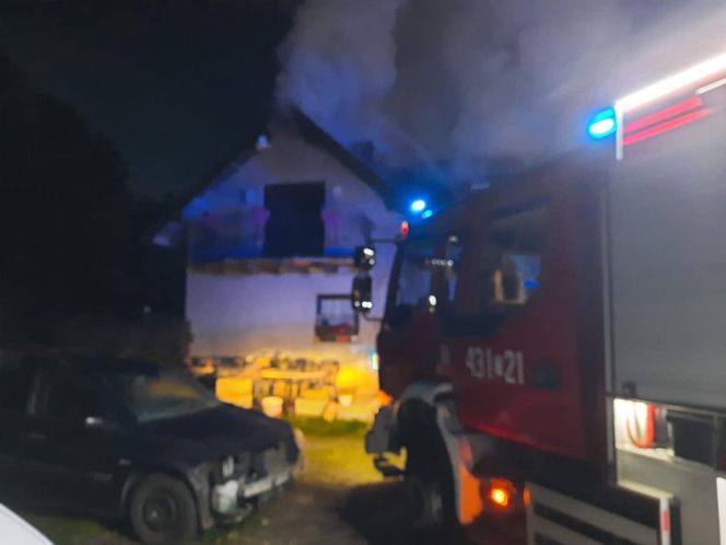 Pożar w Stąporkowie