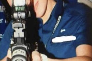 Sexy policjantka Sherie Kentmen