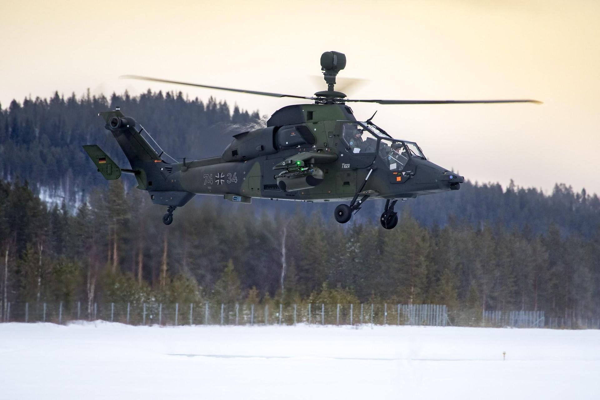 NIemiecki śmigłowiec Tiger PAH-2