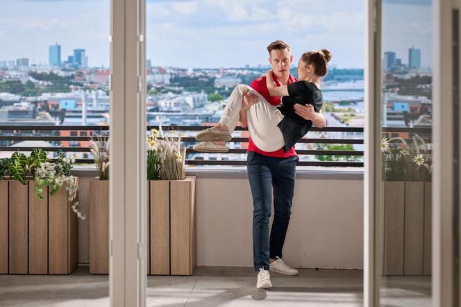 Na Wspólnej odc. 3719: Kasia (Julia Chatys), Darek Żbik (Michał Mikołajczak)