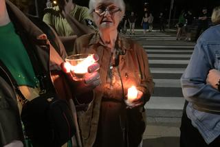 Protest przed domem Jarosława Kaczyńskiego, 22 lipca