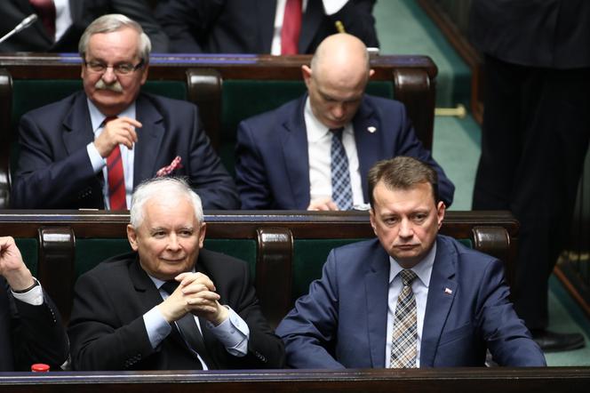 Jarosław Kaczyński w sejmie